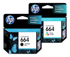CARTUCHO INK JET HP 664